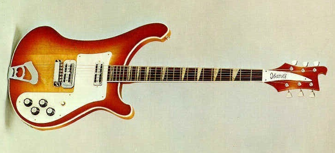 The Rickenbacker 480 was based on the 4000 series bass, with neck binding b...